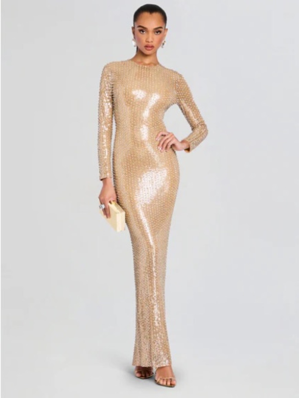 Retrofete Monette sequin crystal Embellished Dress size small NWT